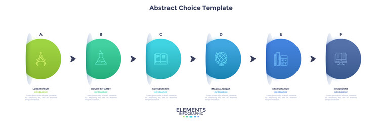 Modern Infographic Vector Template