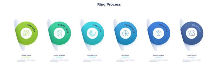 Modern Infographic Vector Template