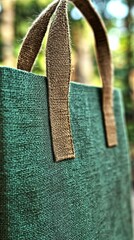 Eco Friendly Bag Symbolizes a Sustainable Future in the Sky Fi Era of Recycling and Green Living