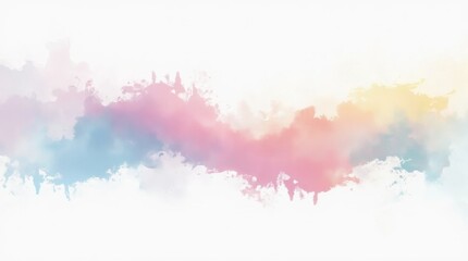 Obraz premium Painter with Pastel Colors Vector Art Illustration