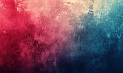 Retro color gradient, grunge texture effect, Generative AI