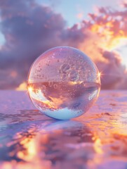 Dreamy Stairways and Crystal Spheres in Ethereal Clouds