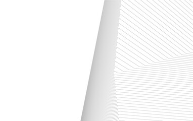 abstract lines vector 3d illustration 