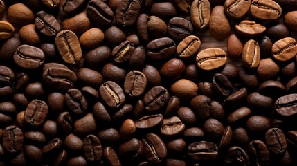 Obraz premium A photo of an assortment of coffee beans