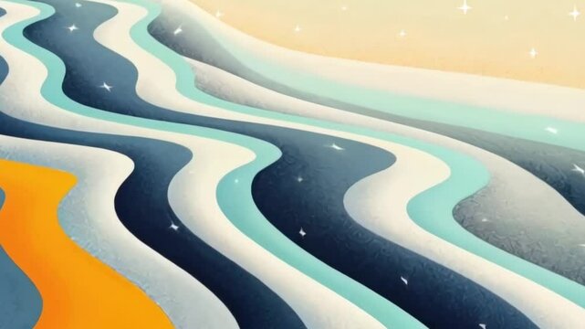 gradient grainy background with geometric patterns, light technology background, copy space. 3d image,