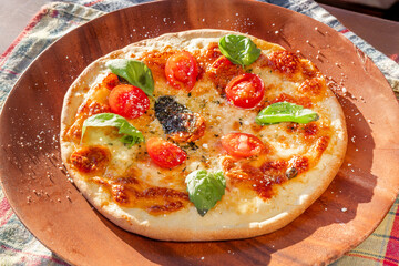 アウトドアでイタリアン　Cooking Italian food outdoors 