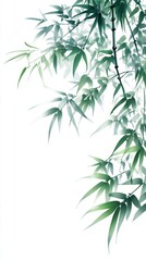 Naklejka premium Bamboo