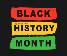 Black History Month 2025 African American Banner