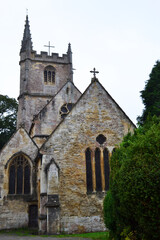 Fototapeta premium St Andrew's church in Castle Combe, Wiltshire, England, UK