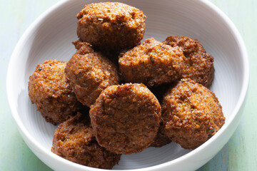 bowl of falafel