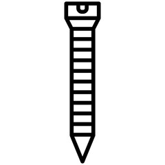 Screws Line Icon Style