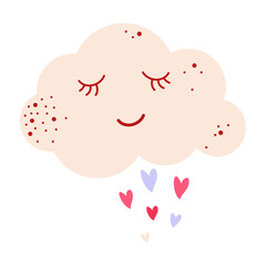 Valentine's Day. Love-Themed Illustrations - Messages, Gifts, and Romantic Flowers