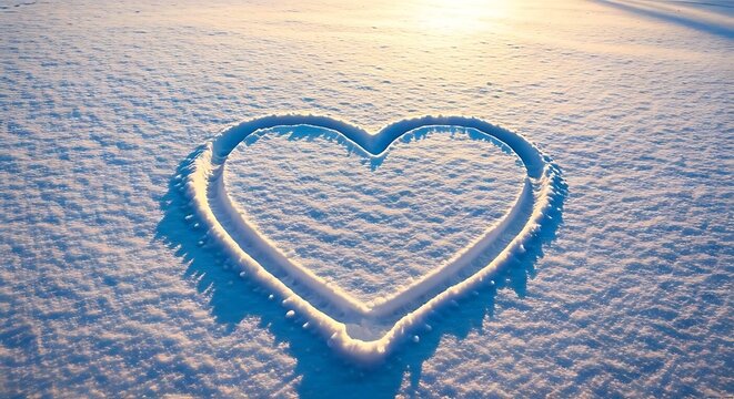 Heart symble with valentines day celebration.