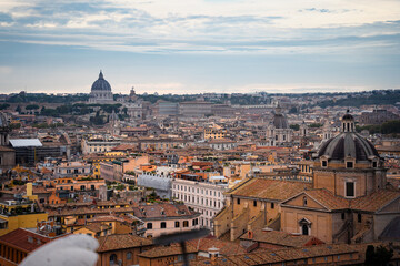 über den Dächern von Rom - Aussicht über Rom