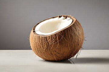 coconut on the table