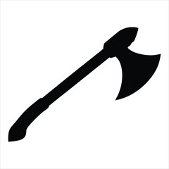 High-Quality Weapon Silhouette Vector Art
