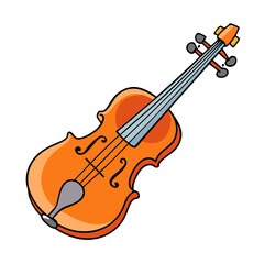 Fototapeta premium violin and bow