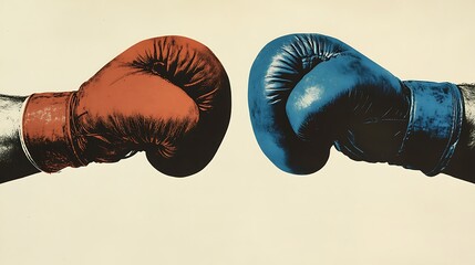 a pair of boxing gloves