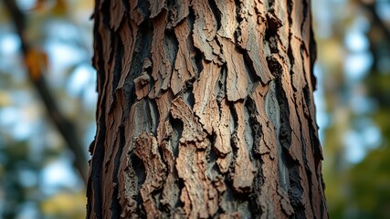 Alder Tree Trunk, Stunning Autumn Colors, Detailed Photo, Nature Photography, High Resolution