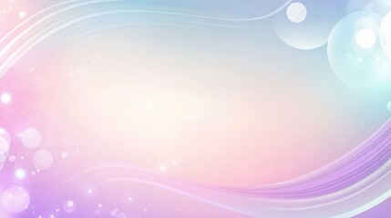 Abstract Pastel Wave Background Design Soft Color