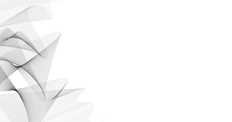 Obraz premium business background lines wave abstract stripe design