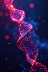 Geometric data streams forming abstract structure, vector, technology background, node