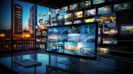 A photo of a digital rights management DRM system