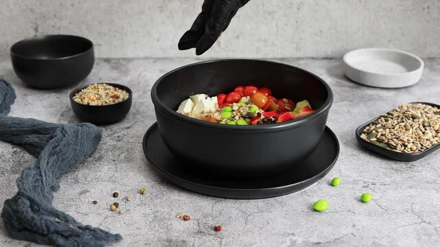 Superfood Bowls frisch zubereitet