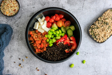 Superfood Bowls frisch zubereitet