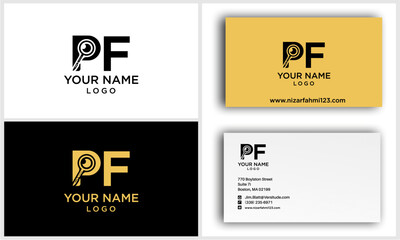 logo P initials letter P vect...