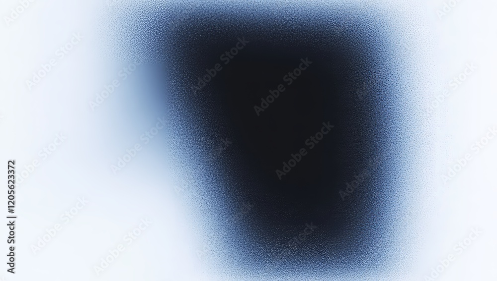 Poster an abstract background featuring blue and white hues, a grainy texture, smooth color flow, and space