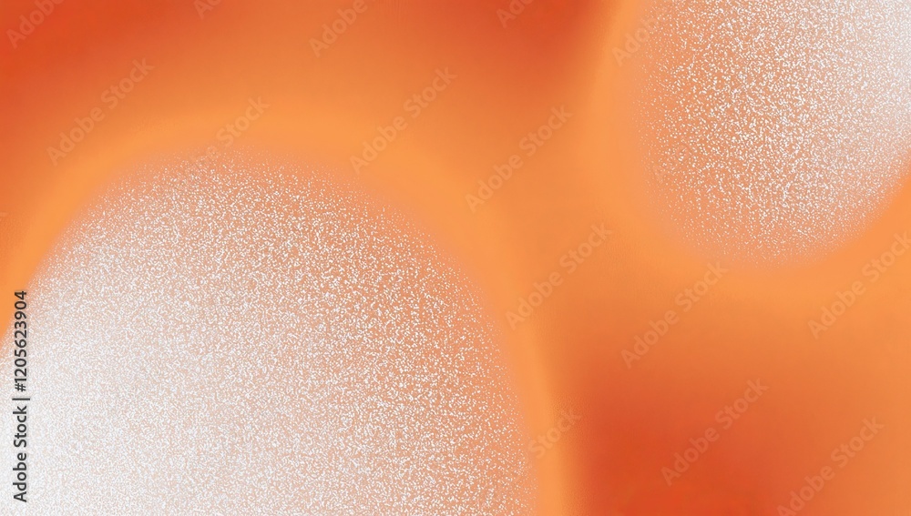 Poster A design for a poster, banner, or header with an abstract geometric pattern in orange, incorporating a grainy gradient and noise texture.
