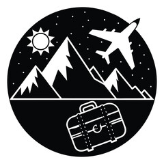 illustration of a rocket in action