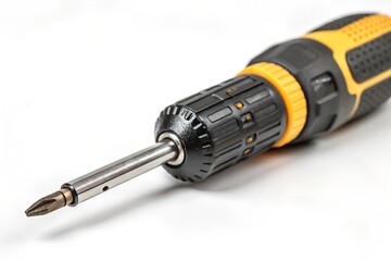 screwdriver on white background