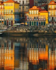 Fototapeta premium Ribeira: Contrasts of Light and Shadow
