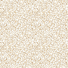 Seamless Gold Dotted Pattern on White Background