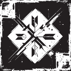 grunge background with space for text or image