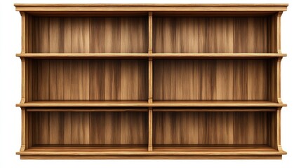 empty shelves