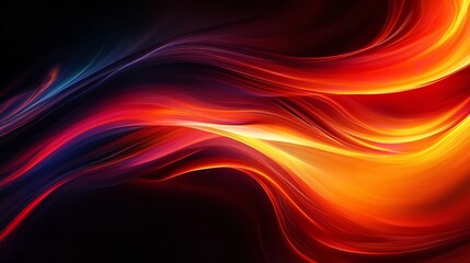 Obraz premium Abstract inferno. cool wallpaper