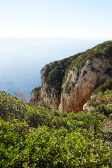 Panorama of Cape Caccia, Sardinia, Italy
