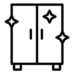 Cleaning Cabinets Icon