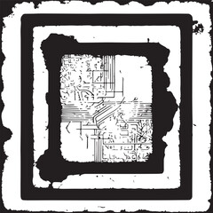 grunge background with space for text or image