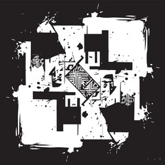 grunge background with space for text or image