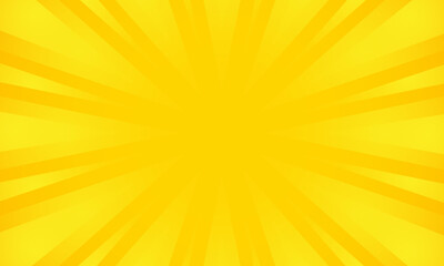Orange gradient ray burst dot style background vector design