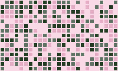 Fototapeta premium Trendy mosaic-style pattern with structured geometry. A vibrant, colourful grid design ideal for cover art, fabric, or creative posters.