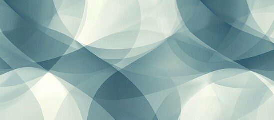 Fototapeta premium Seamless abstract pattern with smooth gradients of soft blues creating a dynamic design