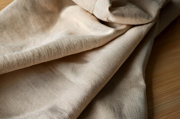 Fototapeta premium Close up of mocca fabric texture,abstract fabric surface background,material for sewing clothes.