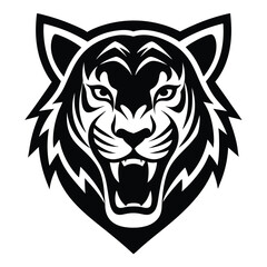 tiger head vector