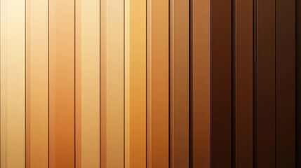 Fototapeta premium Gradient backdrop with smooth vertical panels showcasing rich tones of brown and beige colors