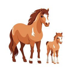 Obraz premium Horse vector